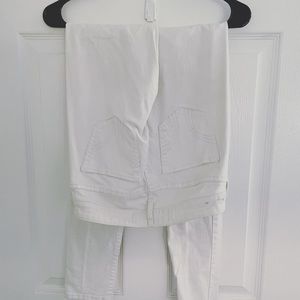 Hollister white jeans